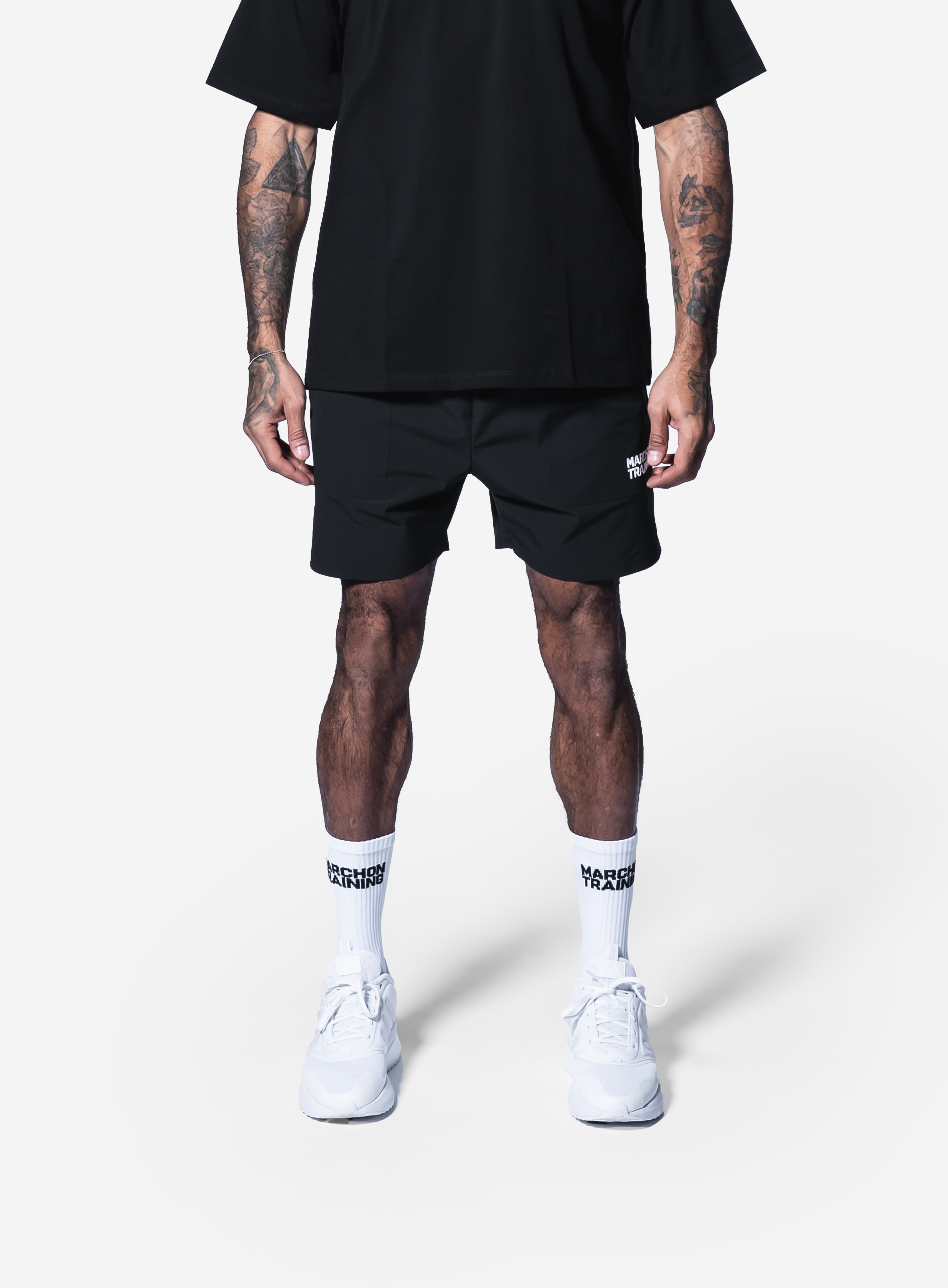 MARCHON™ Training Fused Shorts Black